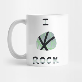 Copy of Pride rocks - agender Mug